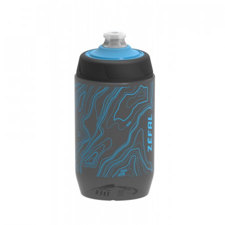 BIDON ZEFAL 500ml Sense PRO 50  Smoked black - cyan blue - 1556 BID1556