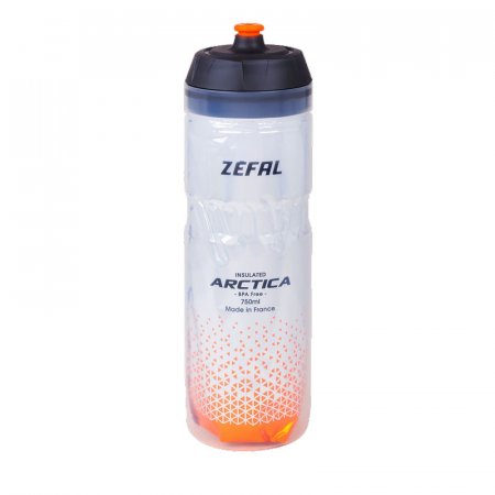 BIDON ARCTICA 75 750ml ISOTHERME Silver-Orange  - 1674 BID1674