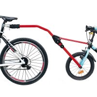 BARRE REMORQUAGE POUR VELO ENFANT 10/20' ROUGE BT425