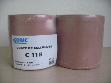 ENTRETIEN ESSUIE MAIN CHAMOIS (LOT DE 2 BOBINES) C11B