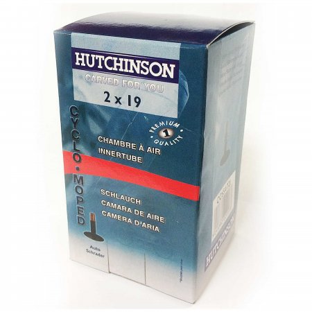 CHAMBRE CYCLOMOTEUR 19 HUTCHINSON 2 x 19 SULKY (Valve Schrader) CC654721