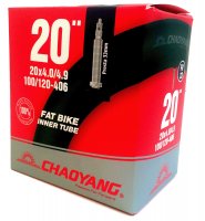 CHAMBRE 20 4,0-4.9 FAT BIKE VALVE PRESTA 33MM CHAOYANG CH204VP