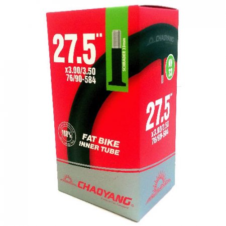 CHAMBRE 27.5+ 3.0-3.5 FAT BIKE + VALVE SCHRADER CHAOYANG CH273VS