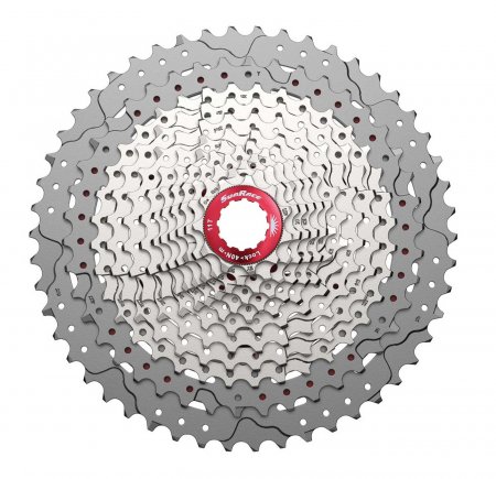 CASSETTE 12V 11X50 SUNRACE Metalic Silver SRAM HG CSMZ90 WA5-BOX M CSMZ90WA50M