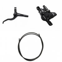 FREIN HYDRAULIQUE ENSEMBLE ARRIERE NOIR MT4102 1700mm SHIMANO BRMT410KTBLMT401 Deore EMT4102JGRXRA170 EMT4102AR170