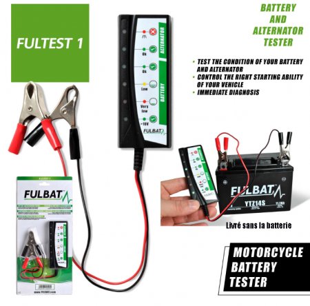 BATTERIE TESTEUR BATTERIES/ALTERNATEUR FBTEST