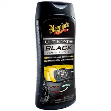 MEGUIAR'S RENOVATEUR PLASTIQUES EXTERIEURS - ULTIMATE BLACK 355ML G15812EU