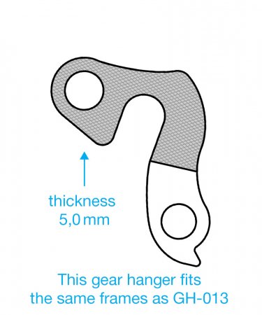 DERAILLEUR PATTE DIFFERENTS MODELES GH081 GH-081 GH-081