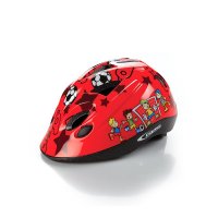 CASQUE KID 47/53 Rouge Déco DOKK H122T31