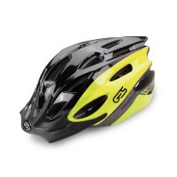 CASQUE ROCKET M 54/58 JAUNE / NOIR H401Q15