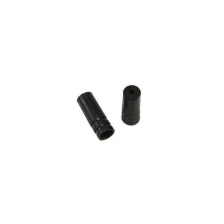 EMBOUTS GAINE Ø 5mm 16MM FREIN PLASTIQUE NOIR (Sachet de 100)  I249X00