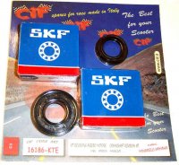 ROULEMENT KIT MOTEUR + SPY BOOSTER SKF 6204 C4 KITRSOJ