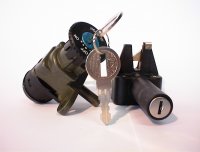 KIT SERRURE MBK BOOSTER+STUNT 99 5 fils (3+1+1) KITSER05