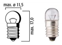 AMPOULE E10 Bte 10 AR CYCLO 6V 2W LP4043