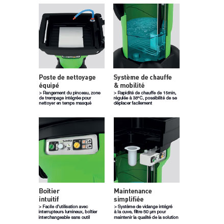 FONTAINE NETTOYAGE BIOLOGIQUE MOBILE 40L ELECTRIQUE GRAVITY X2 PFEQFOFS07-E100