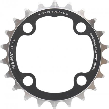 PLATEAU SISMIC SHIMANO XTR M970 (64) INTÃ‰RIEUR - 9V - 22dts Ã¸64mm/4 branches SPECIALITES TA PL41064179-22