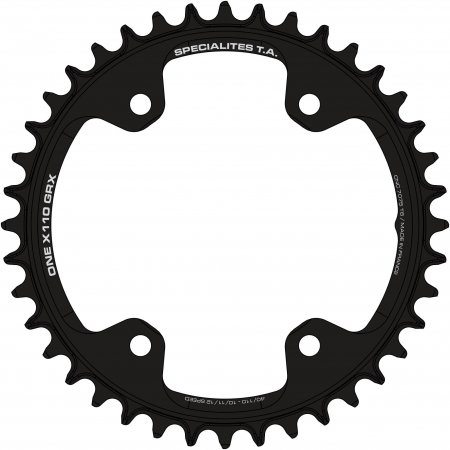 PLATEAU ONE X110 GRX - 10/11/12V - Noir Mat - 40dts Ã¸110mm/4 branches SPECIALITES TA PL481103C9-40
