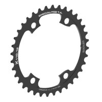 Plateau Spécialités TA X110 12V intèrieur 33 dents noir Pour Shimano R7100/R8100/R9200 PL49110169-33