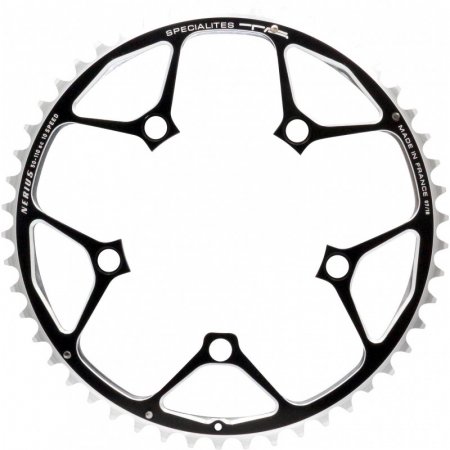 PLATEAU Diam 110 50 Dents 5 Branches NERIUS CAMPAGNOLO (110 SC) EXTERIEUR 9/10V Noir SPECIALITES TA PL51110359-50