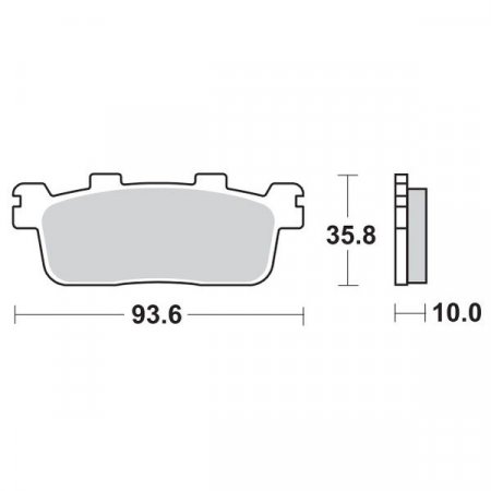 PLAQUETTE SBS 195HF PLAQSBS195