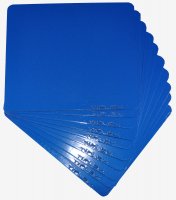 PLAQUE MINI MOTO PREPERCE 140X120 BLEU PLAQUE6P609P