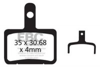 PLAQUETTES Shimano Deore BR-M515 & BR-M525 meca 01 and hydro 03-04 / Tektro Auriga EBC CFA627 PLAQVEBC327