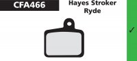 PLAQUETTES HAYES STROKER RYDE EBC PLAQVEBC466