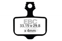 PLAQUETTES AVID ELIXIR 1/3/5/7/8/9-SRAM LEVEL  EBC CFA472 PLAQVEBC472