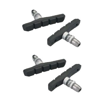 PORTE PATIN V-BRAKE VIS ASYMETRIQUES Noir (2 Paires) PPAT142