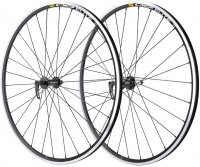 PAIRE ROUES 700 COURSE MAVIC CXP ELITE NOIR FREIN PATIN MICHE REFLEX COMPATIBLE SHIMANO BLOCAGE RAPIDE CASSETTE 11V 28 RAYONS PRCXPSH