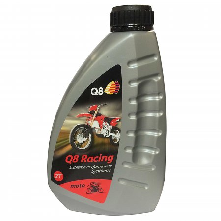 Q8 Oils 2t 100% Synthese Extreme Performance RACING 1 Litre Q8RACING2T