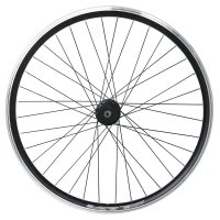 ROUE 275" VTT AVANT JANTE ALU DOUBLE PAROI NOIRE FREIN PATIN MOYEU ALU BLOCAGE RAPIDE R275AV1540