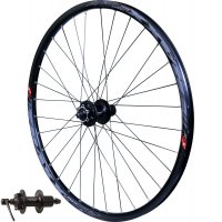 ROUE 275" VTT ARRIERE JANTE ALU TRAXX TUBELESS READY NOIRE FREIN DISQUE 6T MOYEU SHIMANO DEORE M475 BLOCAGE RAPIDE CASSETTE 8/9/10V (584X21) R27AR02