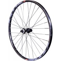 ROUE 275" VTT ARRIERE JANTE ALU KLIXX TUBELESS READY NOIRE FREIN DISQUE CENTERLOCK MOYEU SHIMANO MT400 TX12 142mm CASSETTE 9/10/11V (584X23)  R27AR6316