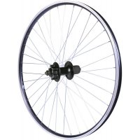 ROUE 275" VTT ARRIERE JANTE ALU DOUBLE PAROI MACH1 ER10 NOIRE FREIN PATIN + DISQUE MOYEU ALU BLOCAGE RAPIDE CASSETTE 8/9/10V  R27ARVEL