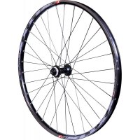 ROUE 275" VTT AVANT JANTE ALU KLIXX TUBELESS READY NOIRE FREIN DISQUE CENTERLOCK MOYEU SHIMANO MT400 TX15 100mm (584X23)  R27AV6316