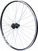 ROUE 29" VTT ARRIERE JANTE ALU DOUBLE PAROI MACH1 COMBO NOIRE FREIN DISQUE MOYEU SHIMANO DEORE M475 BLOCAGE RAPIDE CASSETTE 8/9/10V R29AR01