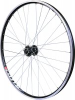 ROUE 29" VTT AVANT JANTE ALU DOUBLE PAROI MACH1 COMBO NOIRE FREIN DISQUE MOYEU SHIMANO DEORE M475 BLOCAGE RAPIDE R29AV01