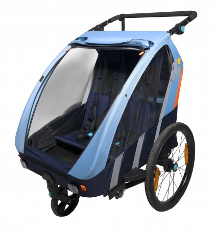 REMORQUE ENFANT 2 PLACES 20' TRAILBLAZER Light / Blue BELLELLI REMTRAILB01