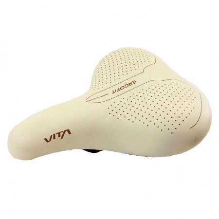 SELLE ERGOFIT Unisex BLANCHE 245mm / 200mm SELM7440