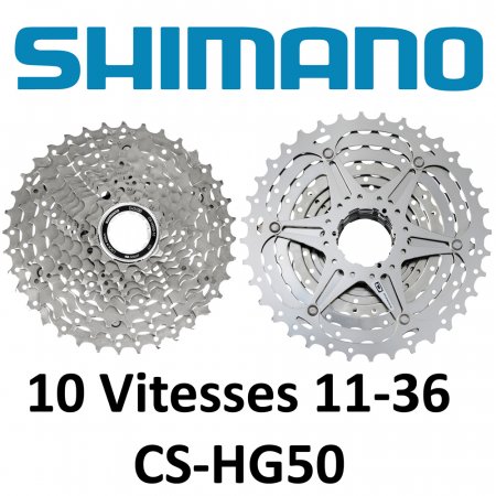 CASSETTE 10V 11X36 SHIMANO CS-HG50  ICSHG5010136 SHC50