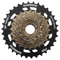 ROUE LIBRE 7 VIT 14X34 Brun SHIMANO MF-TZ500 EMFTZ5007434 SHRL7V34