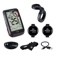 COMPTEUR GPS SIGMA ROX 4.0 NOIR SENSOR SET (VITESSE + CADENCE + CARDIO) SIG1064