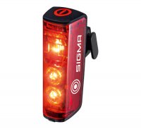 ECLAIRAGE VELO ARRIERE AUTOMATIQUE & STOP SIGMA BLAZE Recharge USB + FLASH SIG15110