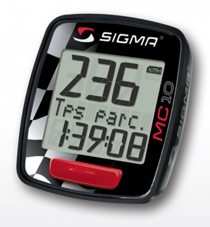 COMPTEUR SIGMA MC10 MOTO 399kmh 01013 SIGMC10