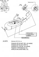 ECHAPPEMENT SCOOTER SITO PIAGGIO ZIP cat 00->12 SIL0579