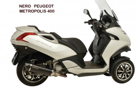 ECHAPPEMENT MAXI SCOOT NERO PEUGEOT METROPOLIS 400 SIL14019