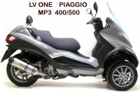 ECHAPPEMENT MAXI SCOOT LV ONE PIAGGIO MP3 400/500 SIL8490