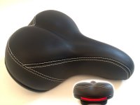 SELLE CONFORT AMORTISSEUR ELASTOMERE 250mm / 210mm SL31808