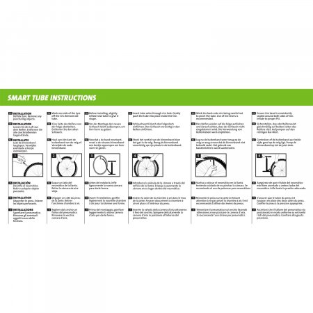 CHAMBRE 700 35/43 VALVE SCHRADER AUTO-REPARANTE SLIME SLM30057